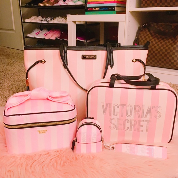 Victoria's Secret Handbags - 🌴SUMMER SALE 🌴💯✔️ Authentic VS Bag and Travel Case, Tote bag not included